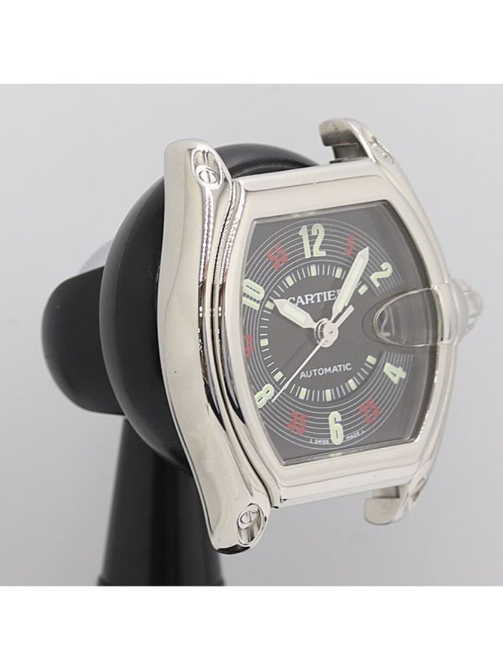 Cartier Roadster LM Automatic Winding Date Black Dial Watch - Picture 2 of 4
